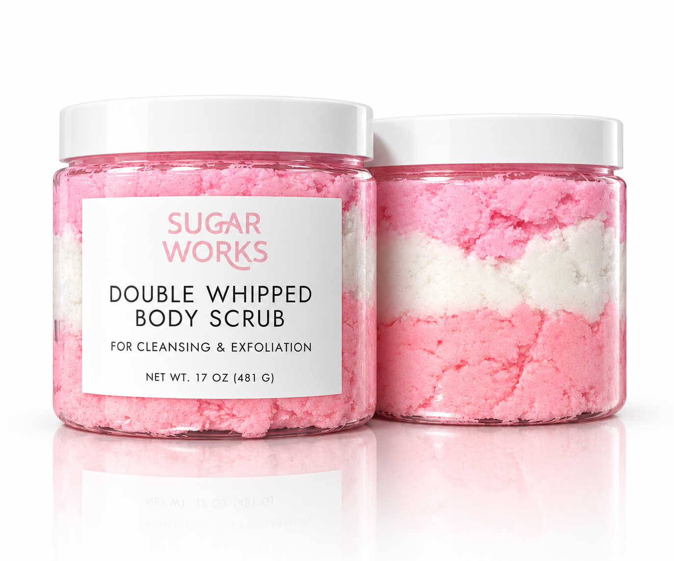 Can’t Sleep, Strawberries Will Eat Me!™ | Jumbo Double Whipped Body Scrub – 17 oz