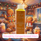 Naughty Gingerbread Men: Body Glow Body Oil